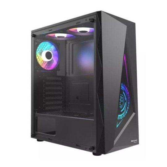Boost Jaguar Rgb Mid-Tower Atx Case Black – Price in Pakistan