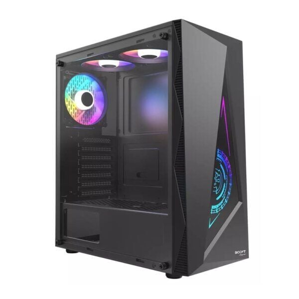 Boost Jaguar Rgb Mid-Tower Atx Case Black – Price in Pakistan