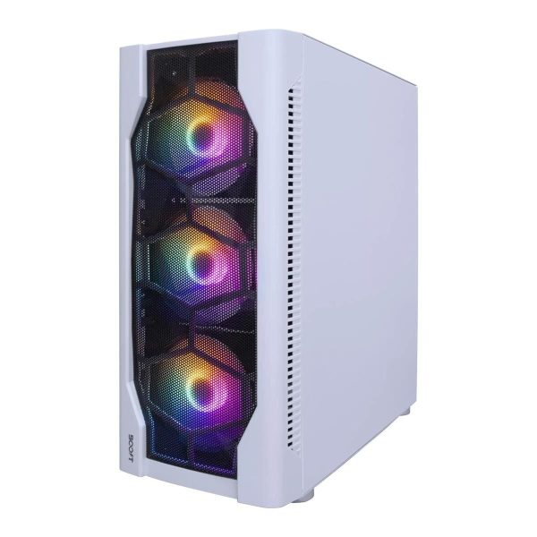Boost Lion With 4 Rgb Fan Atx Gaming Case White – Price in Pakistan